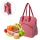 thumbnail image 5 of Bolsa bento portátil para conservar el calor y el frío (rosa), 5 of 6