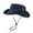 Navy, variant on PMVFHDE Breathable Wide Brim Boonie Hat For Outdoor Bucket Hats Mesh Design Travel Fishing Sun Block And Durable Black