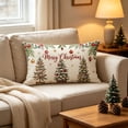 thumbnail image 6 of Christmas Rectangular Pillow Cover 12x20 Inches Soft Polyester Long Throw Pillow Case Decorative Cushion Cover For Sofa Bedroom Holiday, 6 of 6