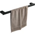 thumbnail image 1 of Toallero de Baño, Acero Inoxidable, Toallero de Barra 60cm, Negro, 1 of 5