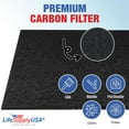 thumbnail image 4 of LifeSupplyUSA Cut-To-Fit Activated Carbon Filter Compatible with Honeywell Furnace HVAC Systems Air Purifiers, 4 of 5