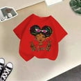 thumbnail image 5 of Vêtements pour Tout-Petites Filles T-Shirts Imprimés à Manches Courtes pour Filles Col Rond Vêtements d'Été pour Adolescentes Filles Taille 2-4 Ans Vêtements, 5 of 5