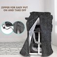 thumbnail image 5 of Foldable treadmill cover with zipper, dustproof and waterproof cover, suitable for indoor or outdoor use81x37x67inch, 5 of 5