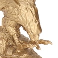thumbnail image 4 of Riousery Majestic Eagle Statue Sculpture Tall Bird On Rocks Resin Ornament for Office Decor, Large (10.2 inches / 26 cm), 4 of 9