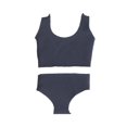 thumbnail image 4 of Ropa interior para muñeca en miniatura a escala 1/12, sujetador de tela, bragas, vestido para figura femenina gris oscuro, 4 of 9