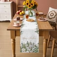 thumbnail image 2 of Christmas Table Runner 70 Inches Long Farmhouse Dress Scarves, Winter Xmas Trees Snowflakes Country Cabin Dining Tablerunner for Coffee Table/Kitchen Island/Party Décor, 13" x 70", 2 of 8