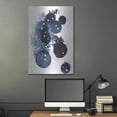 thumbnail image 5 of Luxe Metal Art 'Blue Galaxy II' by Grace Popp, Metal Wall Art, 24"x36", 5 of 9