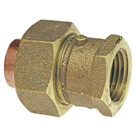 Nibco Fitting Union,Cast Bronze,C x FNPT 7333 3/4