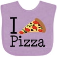 thumbnail image 3 of Inktastic I Heart Pizza Boys or Girls Baby Bib, 3 of 4