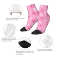 thumbnail image 6 of Bingfone Breast Cancer Awareness (3) Design Patterned Men'S Women'S Casual Cotton Socks, 6 of 9