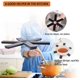 thumbnail image 5 of Tapete para olla plegable de 2 uds., tapete creativo de plástico para cocina con aislamiento térmico para cena, tapete para platos y cuencos, tapete para mesa plegable, 5 of 5