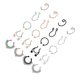 thumbnail image 4 of Jumpingount 20 piezas de anillos falsos para la nariz, aro con Clip, joyería para el tabique de acero inoxidable, Clip para la nariz sin perforación, Type2 NO2 Jumpingount CBP591368, 4 of 4
