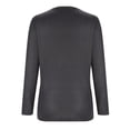 thumbnail image 5 of ZZwxWA Women Tops Long Sleeve Dressy Casual- Summer 3/4 Sleeve T Shirt 3D Digital Pattern Top for Womens Three Quarter Sleeve Pullover Round Neck Tee Blouse Female Autumn, 5 of 6