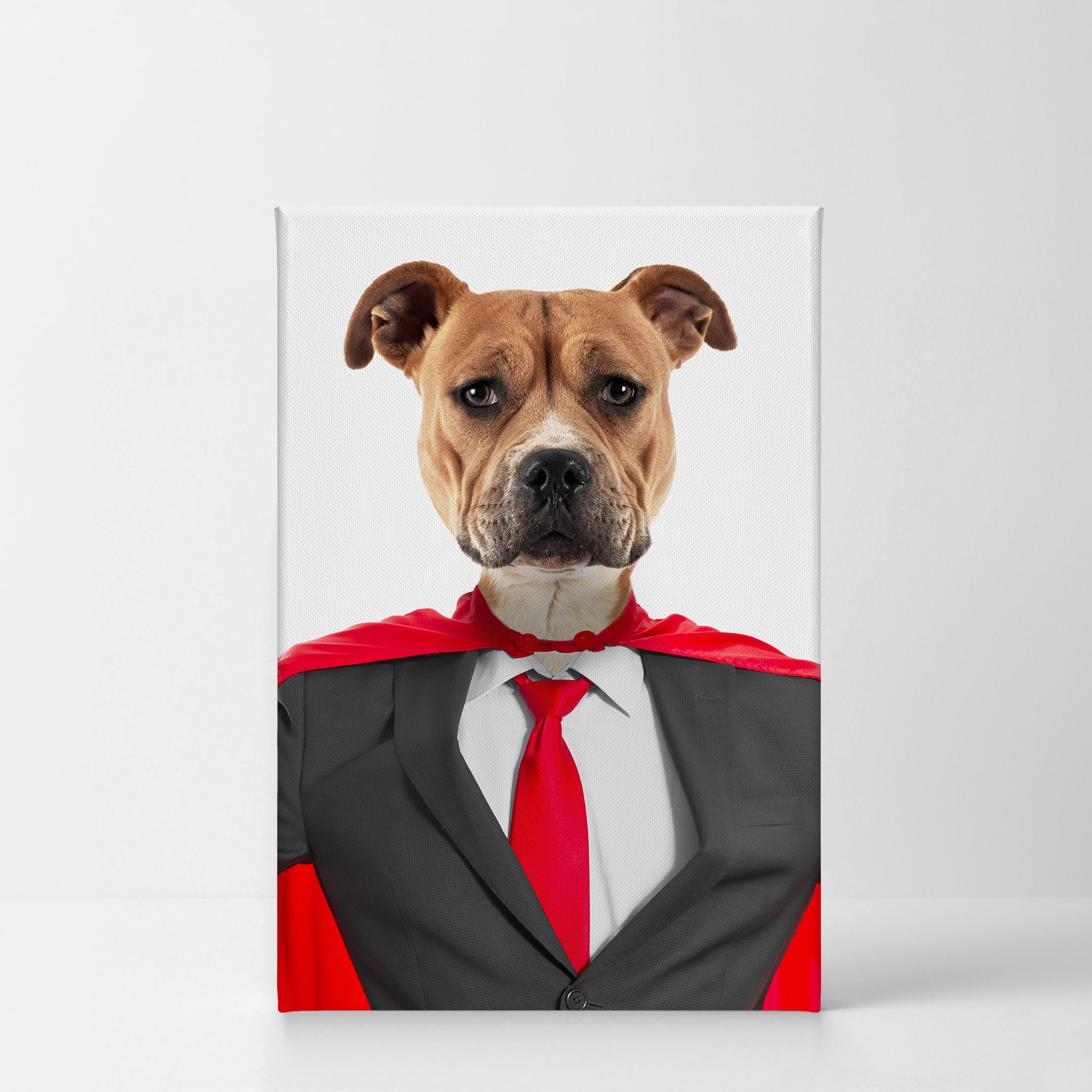 Staffy Dog Wooden Photo Frame 6 x 4 Landscape or Portrait Dog Lover Gift 