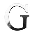 thumbnail image 1 of Letter Mirror Sticker Home Living Room Wall Decorative Mirror 1 5 Decal Acrylic EVA Decoration, 1 of 6