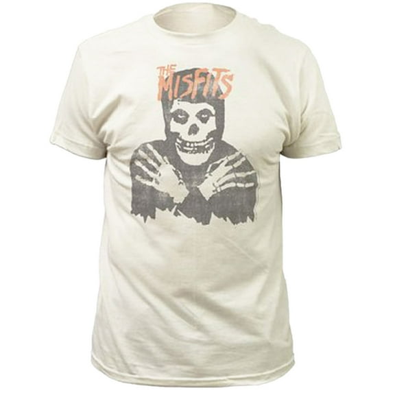 Misfits Classic Skull Distressed Print Adult T-Shirt