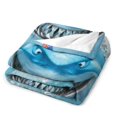 thumbnail image 4 of Manta de dibujos animados de Buscando a Nemo, suave y acogedora manta de franela de felpa para todas las estaciones para niños y niñas, manta de vellón cálida y ligera para cama, sofá o viaje, 80 x, 4 of 7