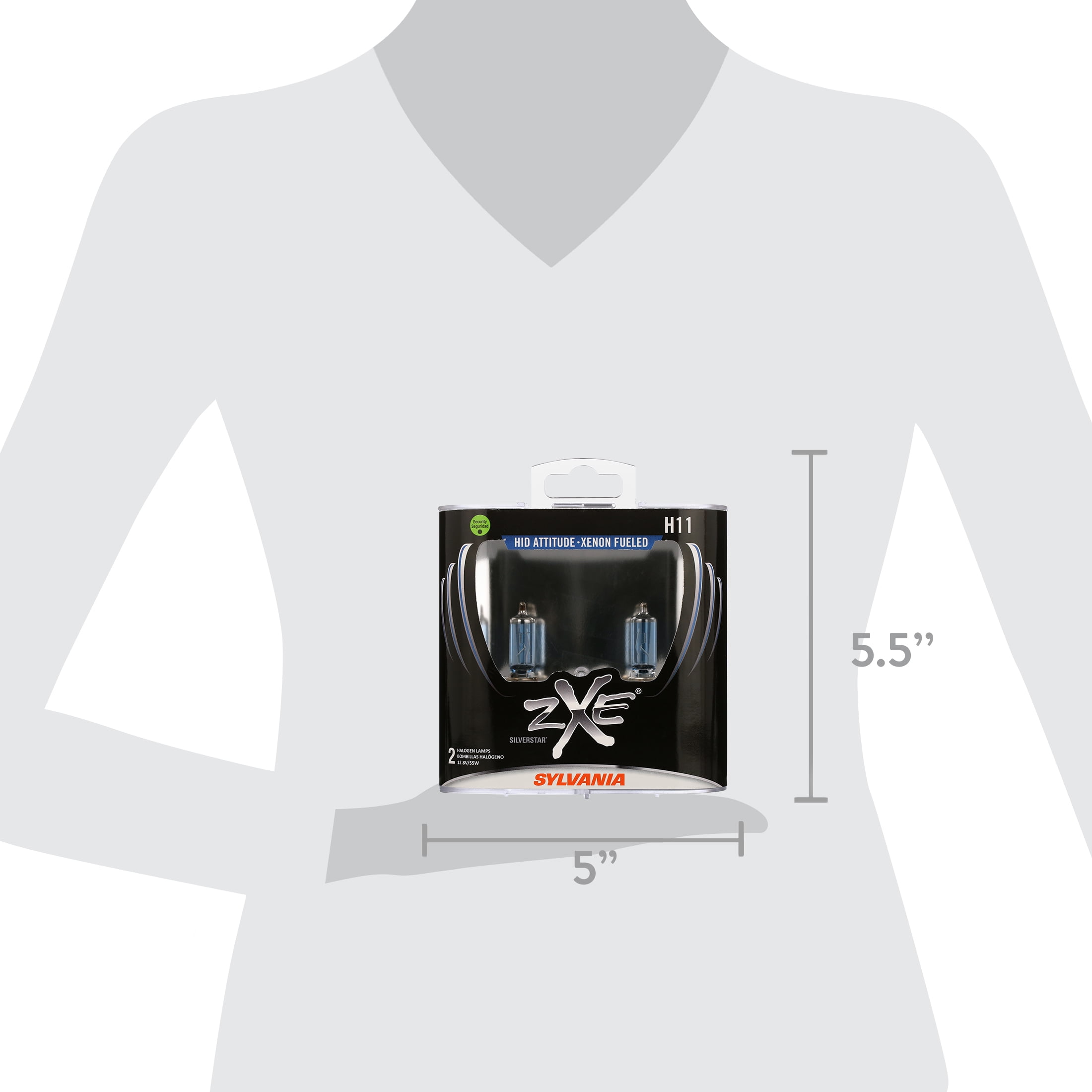 Sylvania H11 SilverStar zXe High Performance Halogen