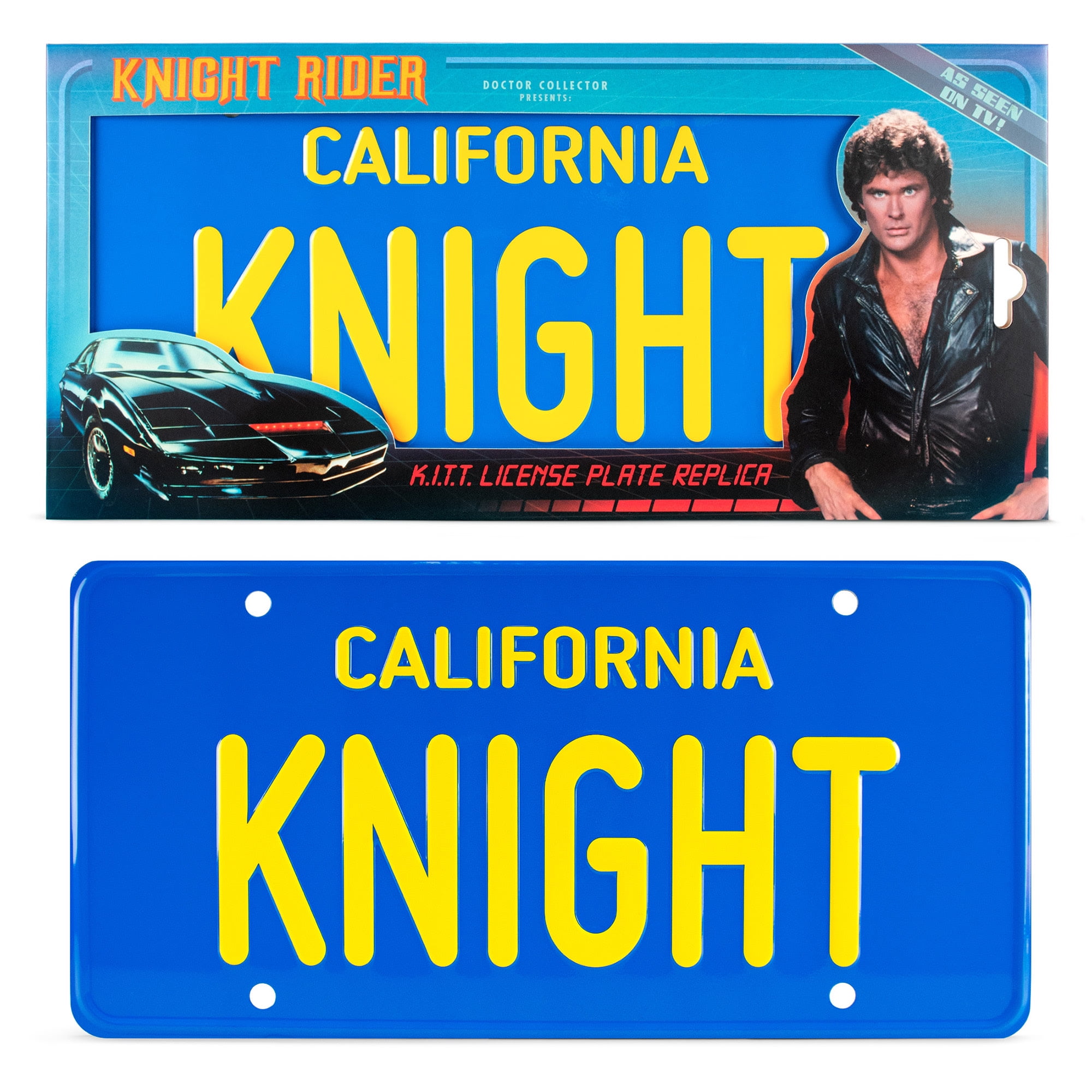 ナイトライダー/KNIGHT RIDER/ライセンスプレート/ナンバープレート Doctor Collector: Knight Rider K.I.T.T. License Plate