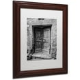 thumbnail image 2 of Trademark Fine Art "Siena Door" Canvas Art by Moises Levy White Matte, Wood Frame, 2 of 2