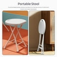 thumbnail image 5 of Ataucjin Heavy Duty Round Fold Stool Chair with 500lbs Capacity for Adults, 18 Inch Foldable Stool for Dorm, Kitchen, Vanity, Church and Outdoor use, 5 of 7
