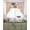 Pink Beige, variant on Pink Brown Cute Cat Swag Valances for Windows, Small Curtains Drapes, Cartoon Funny Heater Cats Kitchen Window Curtains Over Sink Rod Pocket Window Treatment Valance for Bedroom/Bathroom 56"x36"