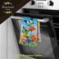 thumbnail image 3 of Briarwood Lane Fluttering Butterflies Cotton Hand Towel, 3 of 4