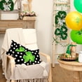 thumbnail image 4 of St.Patrick''s Day Pillow Covers 12X20 Inch Set of 2,Polka Dots Shamrock Decorations Holiday Spring Decorative Pillow Case Decor for Sofa Couch (Green) AK005-12, 4 of 6
