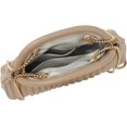 thumbnail image 6 of LinYooLi Women Small Stripes Seashell Evening Clutch Handbag Chain Strap Cross-body Bag, 6 of 7