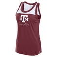 thumbnail image 2 of Women's Fanatics Maroon Texas A&M Aggies Crosley Colorblock Tank Top, 2 of 3