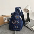 thumbnail image 1 of Bolso bandolera para mujer Bolsos de moda Casual para vacaciones de fin de semana (Azul oscuro), 1 of 7