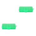thumbnail image 4 of relayinert 10 Grid Plastic Jewelry Removable Storage Box Convenient and Durable Container for Beads and Earrings Green 12.8x6.5x2.2cm 2Set, 4 of 6