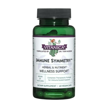 Vitanica Immune Symmetry, Immune Support, Vegan, 60 Capsules