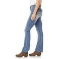 thumbnail image 3 of WallFlower Women's Luscious Curvy Bootcut Mid-Rise Insta Stretch Juniors Jeans (Standard and Plus), 3 of 4