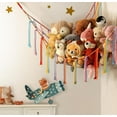 thumbnail image 3 of HEFENG Stuffed Animal Storage Hammock Net - Large Toy Organizer for Kids Room Decor, Durable Mesh Plush Holder (41.5 * 55.2 In), 3 of 10