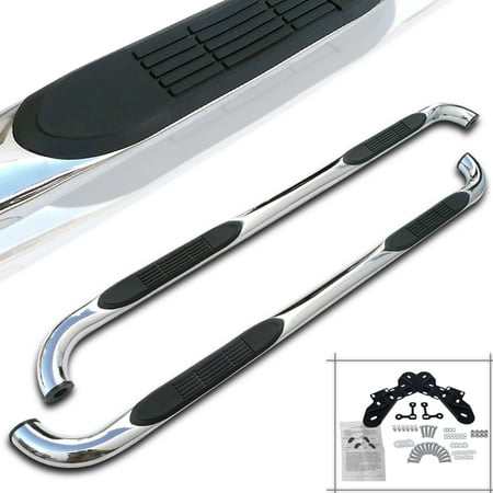 Left Side Banner - Spec-D Tuning 1999-2016 Ford F250 350 450 Super Duty Crew Cab Stainless 3