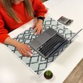 thumbnail image 3 of Sussexhome Large Mouse Pad for Desk - Cotton Mousepad for Desktop, Table, Office Desk Pad - Thin, Light, Portable Laptop Mat for Computer Mice - Machine Washable, Non-Slip, Foldable - 18" x 24", 3 of 8