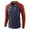 Navy, variant on Men's Hoodies & Sweatshirts Casual Raglan Sleeve Drawstring Hoodie with Long Sleeve T-Shirt Top for Everyday Wear