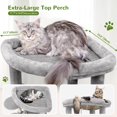 thumbnail image 3 of Árbol para Gatos Globlazer Esquinero C66 para Gatos Grandes 168 cm de Altura, 3 of 8