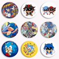 thumbnail image 2 of Broche de dibujos animados de Sonic, broche suave de anime, broche clásico creativo de Sonic, insignia, bolso, accesorios, decoración, regalos para estudiantes, 2 of 5