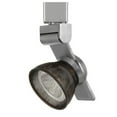 thumbnail image 1 of Benjara BM223684 12W Integrated LED Metal Track Fixture with Mesh Head, Silver & Bronze, 1 of 5