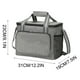 thumbnail image 3 of Bolsa térmica aislante de gran capacidad para picnic, ideal para alimentos y bebidas. Bolsa portátil para llevar el almuerzo al aire libre, para compras y para la playa., 3 of 5