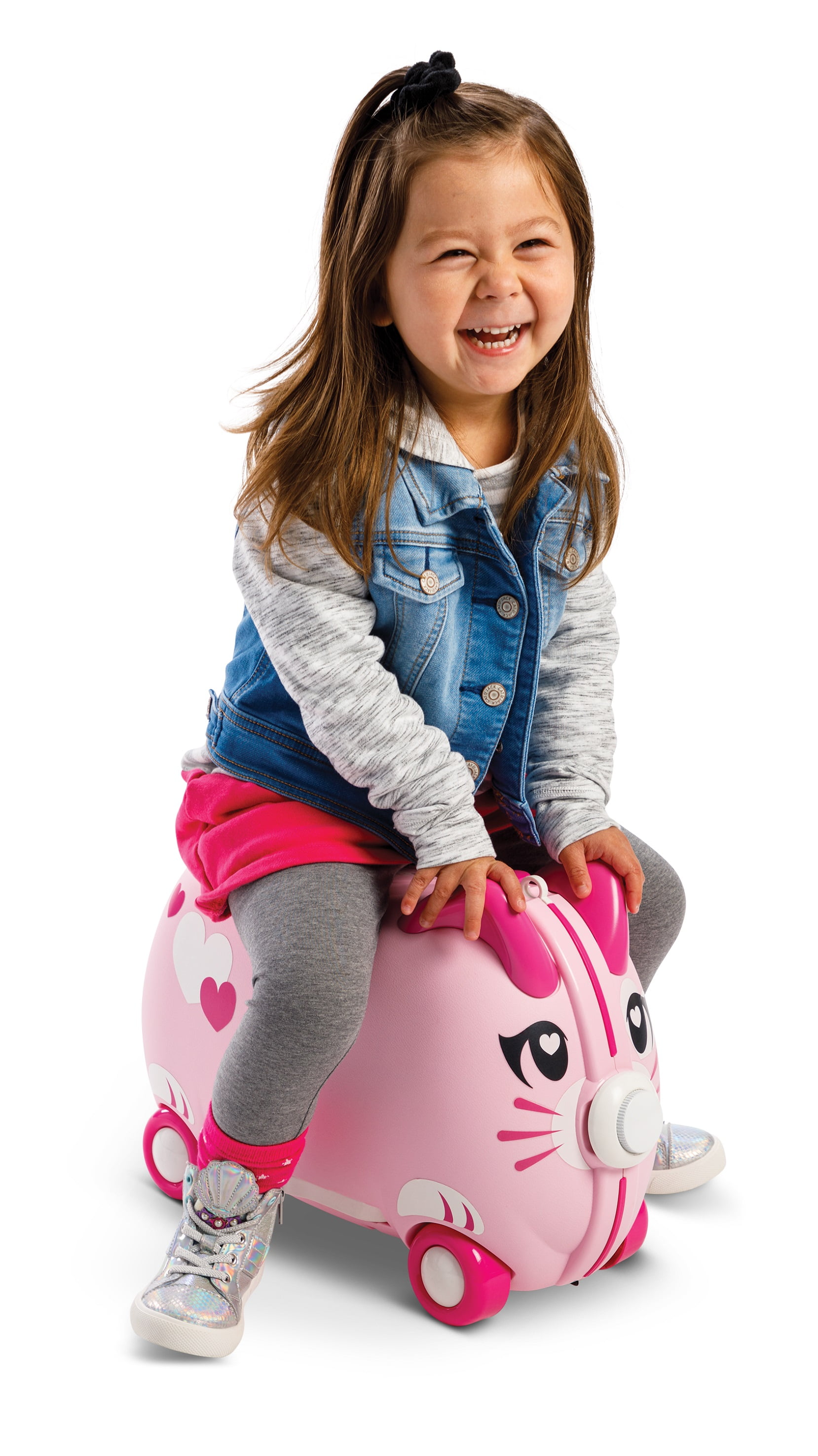 Huffy Kitty Pink Pack N Fun Carry-on Luggage for boys and girls