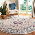 thumbnail image 3 of SAFAVIEH Madison Trenton Vintage Traditional Runner Rug, Grey/Blue, 2'2" x 22', 3 of 11