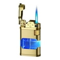 thumbnail image 1 of TIELUTT Torche Métal Roue à Moudre Allumage Flamme avec Cadran de Flamme Réglable Cheminée Grill Camping Randonnée Grand Sac à Dos de Randonnée pour Hommes Sac à Dos de Randonnée Équipement de Camping 2022 Temps Froid Équipement de Camping, 1 of 4
