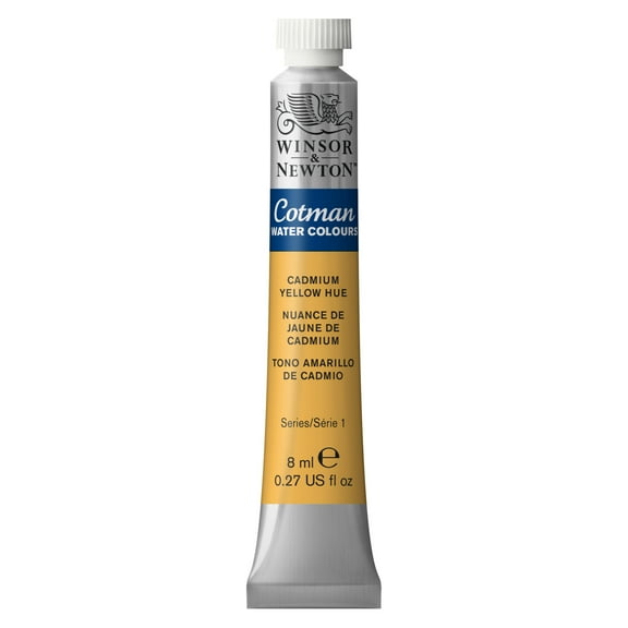 Winsor & Newton Cotman Watercolor, 8ml Tube, Cadmium Yellow Hue