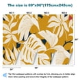 thumbnail image 3 of Peel and Stick Wallpaper Waterproof leaf leaves geometric abstract Wall Mural Decor Self Adhesive and Removable 69in x 98in, 3 of 8