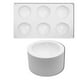 thumbnail image 5 of Bewildely Molde de silicona para pastel, sombrero de Navidad, bandeja para hornear, forma de tapa de Navidad, bandeja para tortitas de Chocolate, Kits de decoración para fiestas No.02 Bewildely HA008510-02, 5 of 6