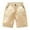 Khaki, variant on ameIAEA Toddler Boys Girls Elastic Waist Shorts Kids Casual Uniform Shorts with Pockets 18M-14Y