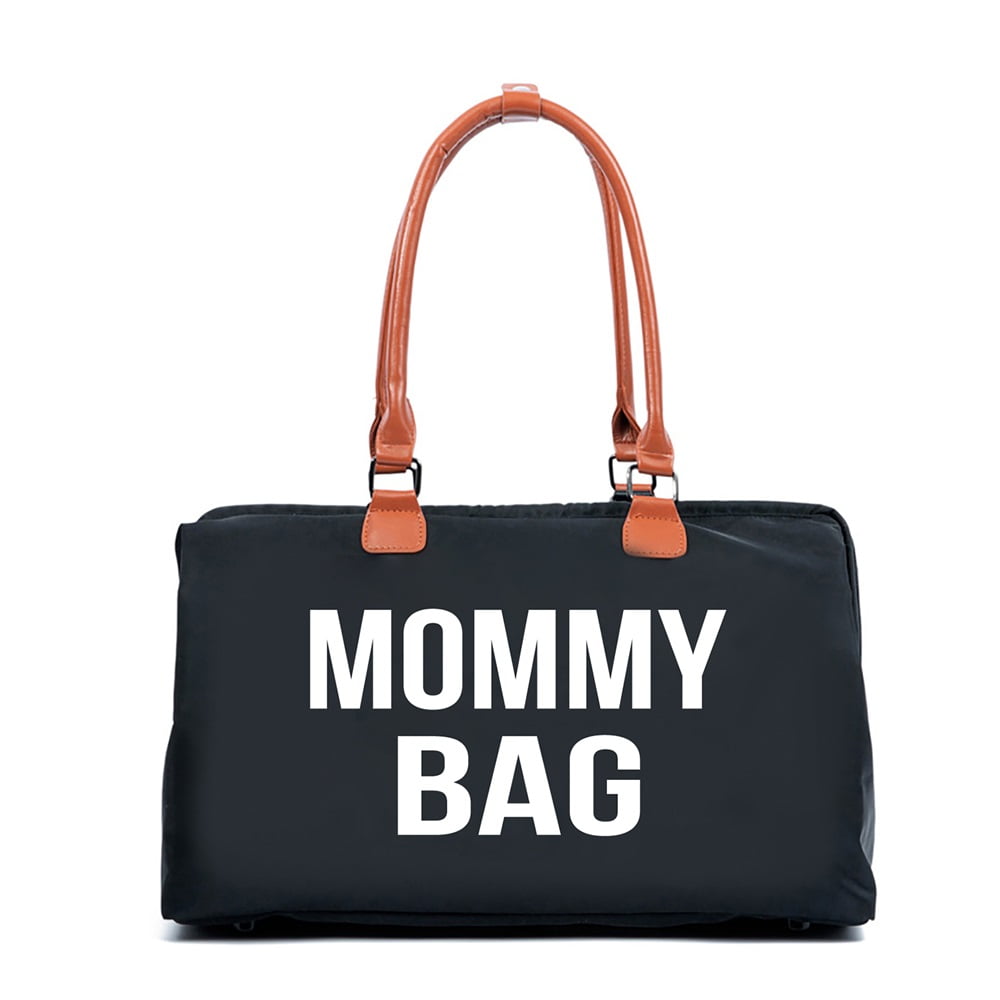 Baby Diaper Tote Bag with Changing Pad Large Capacity Mommy Bag